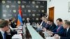 Armenia - Prime Minister Nikol Pashinian chairs a meeting at the Justice Ministry, January 18, 2024