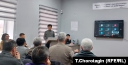 Бакыт Султаналиев сүйлөп жатат. 29.1.2024.