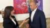Павло Ґрод під час інтерв'ю для Радіо Свобода, Рим, червень 2023