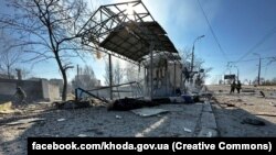 Херсон, наслідки обстрілу, 9 березня 2023