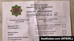 Источники Азатлыка сообщали о подмене бюллетеней в пользу Сердара Бердымухамедова