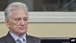 Momčilo Perišić pred Haškim sudom, 6. septembar 2011.