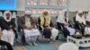 دیدار مولوی عبدالحمید (دوم از راست) با مدیران مدارس دینی اهل‌ سنت شورای هماهنگی سیستان‌ و بلوچستان 