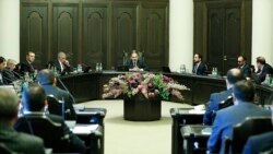 Armenia -- A cabinet meeting in Yerevan, 30 March, 2020.