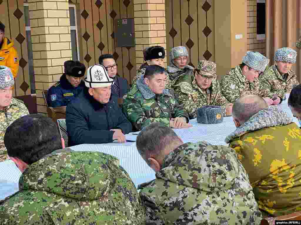 Раҳбарии ҳайатҳои музокиракунанда дар марзро аз ҷониби Тоҷикистон раиси вилояти Суғд Раҷаббой Аҳмадзода ва фармондеҳи нирӯҳои марзбонӣ Раҷабалӣ Раҳмоналӣ ба ӯҳда доштанд. 28-уми январи соли 2022, вилояти Суғд 