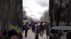Один з учасників протесту, за повідомленням Мелітопольської міської ради, зазнав вогнепального поранення лівого колінного суглобу середньої тяжкості