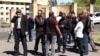 Armenia - Parents of soldiers missing in action protest outside the Defense Ministry, Yerevan, September 26, 2022 
