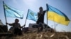 Під час торговельної блокади Криму, окупованого Росією. Чонгар, 20 вересня 2015 року