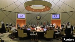 از جلسات شورای همکاری خلیج فارس.