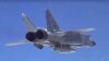 Расейскі самалёт МіГ-31К, абсталяваны аэрабалістычнай ракетай «Кінжал», ілюстрацыйнае фота