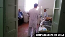 Onkologiýa keselhanasynda, Türkmenistan (arhiw suraty)