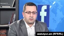 Հովհաննես Հովհաննիսյանը «Ազատության» տաղավարում, 4-ը հուլիսի, 2018 թ․ 