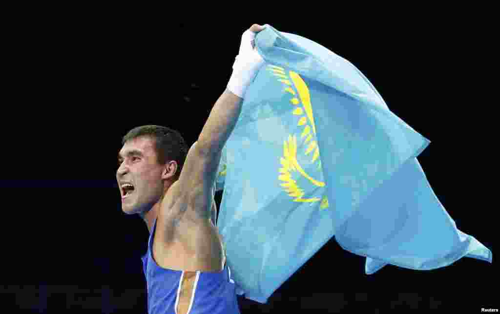 Боксёр Серик Сапиев стал чемпионом лондонской Олимпиады в 2012 году. Он выступал в категории 69 килограммов 