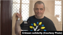 Владислав Єсипенко у російському суді, архівне фото