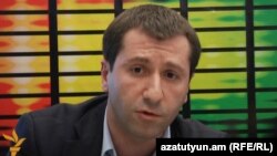 Օմբուդսմեն Կարեն Անդրեասյանը «Ազատություն» ռադիոկայանի ստուդիայում, արխիվ