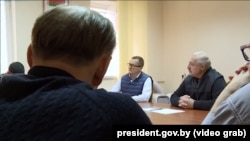 Лукашэнка размаўляе з Ціханоўскім, 10 кастрычніка 2020 году