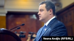 Ivica Dačić na zasedanju o refomi Vlade, avgust 2013.