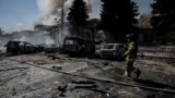 Последствия удара российского беспилотника по рынку в городе Дружковка Донецкой области Украины. 2 августа 2025 года