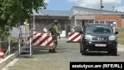 A Russian military base in Gyumri, Armenia 