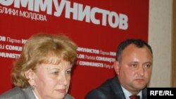 Igor Dodon și Zinaida Greceanii