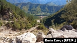 Pogled sa kamenoloma na Donju Jablanicu, 7. oktobar 2024