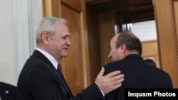 Romania - Liviu Dragnea și Tudorel Toader, ministrul justiției