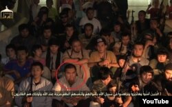 Скриншот видео, размещенного в YouTube, в котором рассказывается о "переехавших в Сирию казахах".