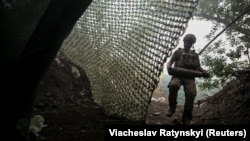 Українські військові на Донеччині, липень 2025 року