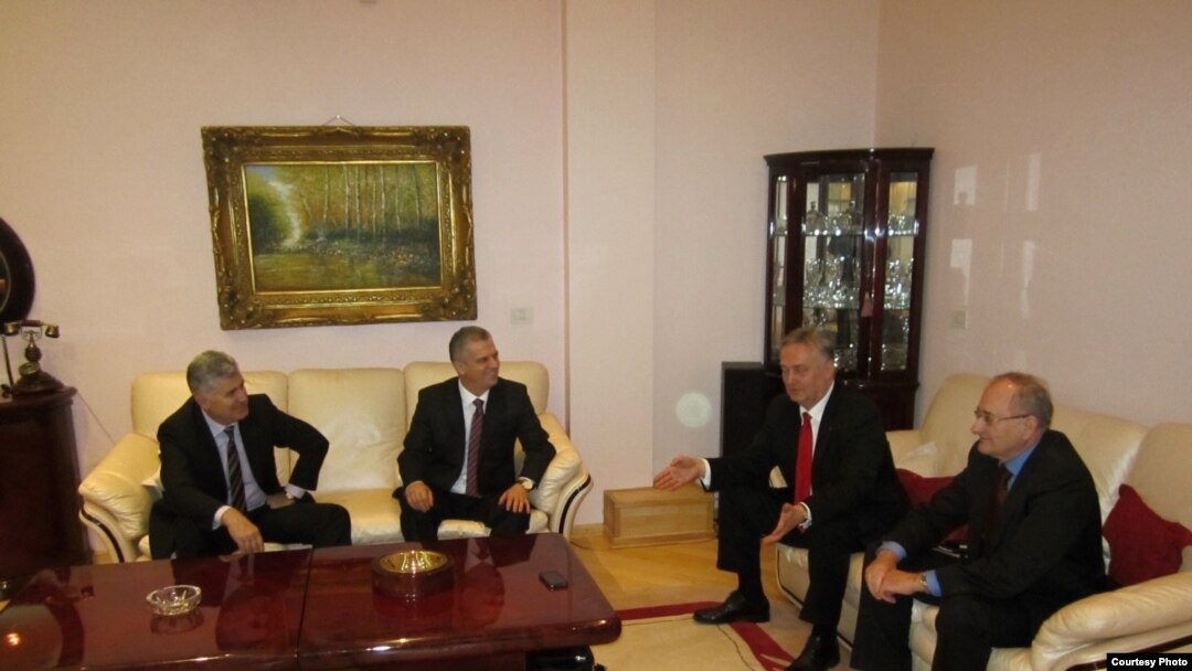 Lideri četvorke u Mostaru 27. decembra 2012.