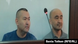Активисттер Талгат Аян жана Макс Бокаев