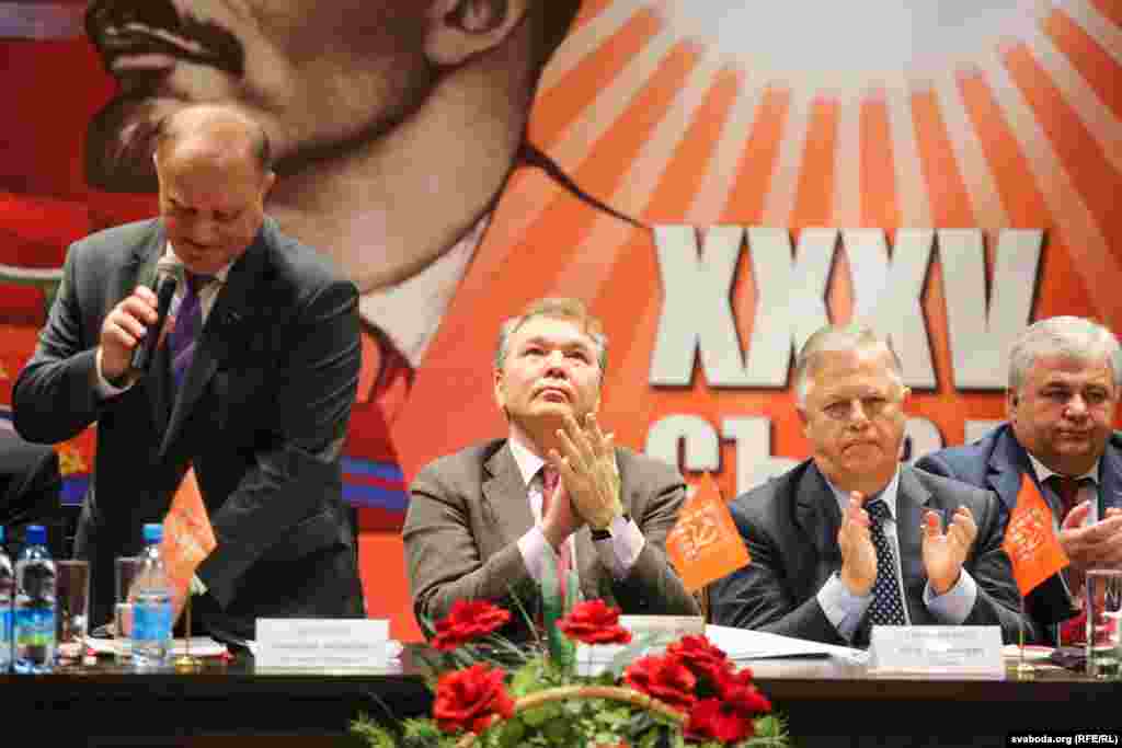 Геннадій Зюганов, Леонід Калашников, Петро Симоненко, Казбек Тайсаєв