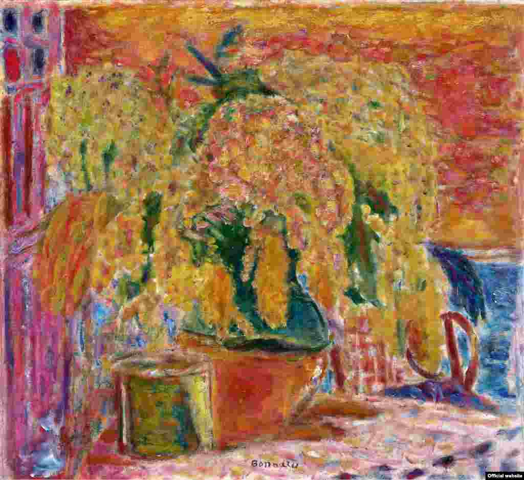 Bonnard, Buchet de mimoze, cca 1945, Colecție privată. © VG Bild-Kunst, Bonn 2017 