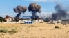 Дим від вибухів на військовому аеродромі в селищі Новофедорівка поблизу міста Саки в окупованому Криму, 9 серпня 2022 року (ілюстративне фото)
