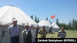 Самаков жерди мыйзамсыз алды деп чыккан кара жыгачтыктар