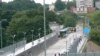 Пограничный мост, соединяющий Нарву (Эстония) и Ивангород (Россия)