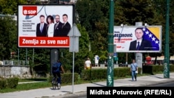 U Federaciji BiH, stranke poručuju da "BiH pobjeđuje, Zemlja za sve, Pobjednička BiH", Sarajevo