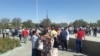 Жаңаөзендегі наразылыққа жиналғандар. 3 қыркүйек 2019 жыл.