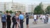 У Віцебску на плошчу Перамогі выйшла каля 200 чалавек, затрымана 7