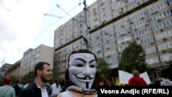 Studentski protest u Beogradu