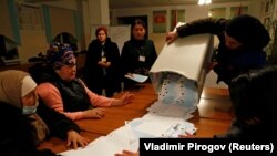 Бишкектин четиндеги Арашан айылындагы добуш саноо, 10-январь 2021-жыл.