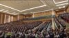 Türkmenistanyň Halk Maslahatynyň nobatdan daşary mejlisi. 11-nji fewral, 2022 ý. Döwlet telewideniýesinden alyndy.