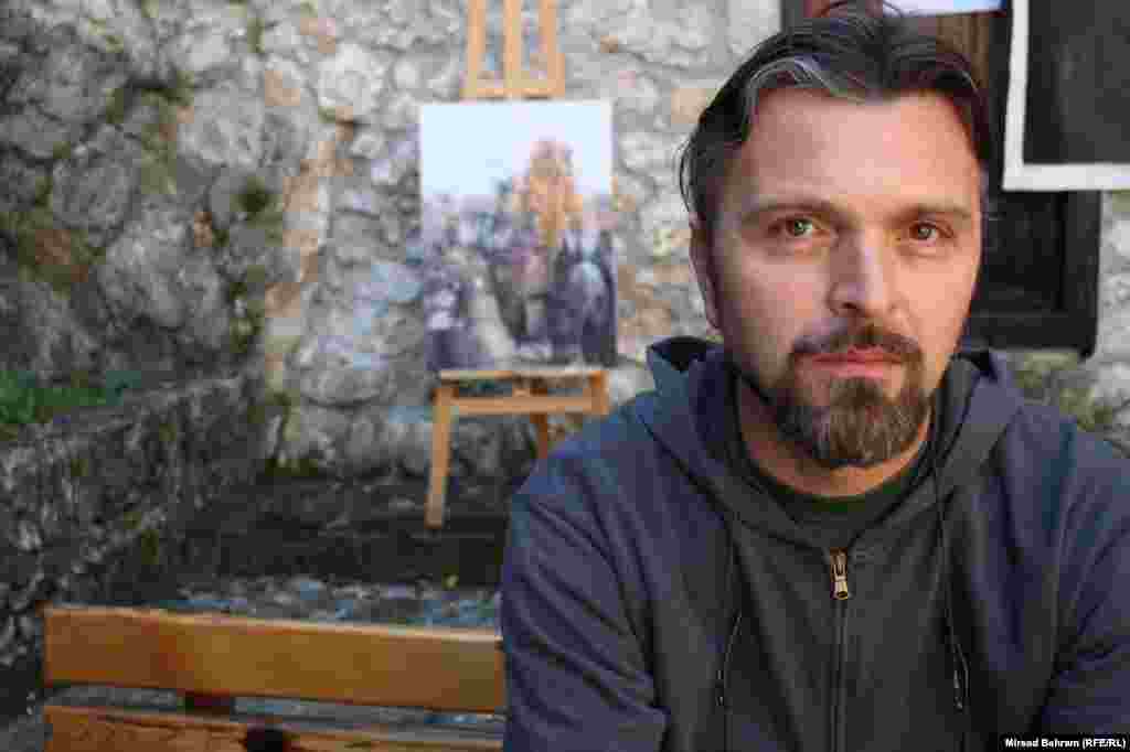 Admir Mujkić, predsjednik Udruženja likovnih umjetnika BiH