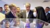 Șeful Agenției Internaționale pentru Energie Atomică, Rafael Grossi (stânga), vizitează sediul Organizației pentru Energie Atomică a Iranului din Teheran - aprilie 2025