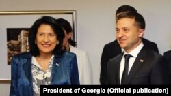 სალომე ზურაბიშვილი, ვოლოდიმირ ზელენსკი