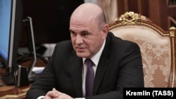 Кандидатът за премиер на Русия Михаил Мишустин