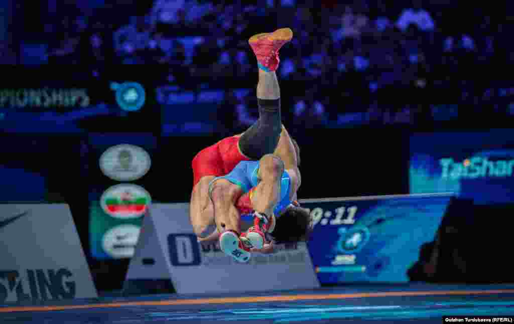 Күрөштүн түрлөрү боюнча дүйнө чемпионаты 22-сентябрда жыйынтыкталат. 