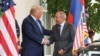 Прем’єр Вірменії та президент Азербайджану прибули до Білого дому 