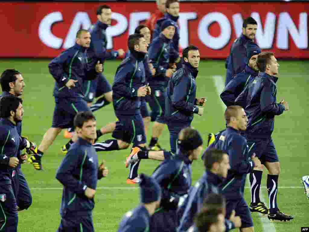 Trening reprezentacije Italije