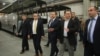 Функционери во посета на белгиската компанија „Ван Хол“ во ТИРЗ Скопје.