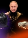 Коллаж: Путин а, тIаме вахийта Iехор а